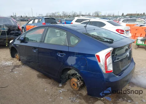 2014 Toyota Prius из США, поврежденный, VIN JTDKN3DU7E1774000